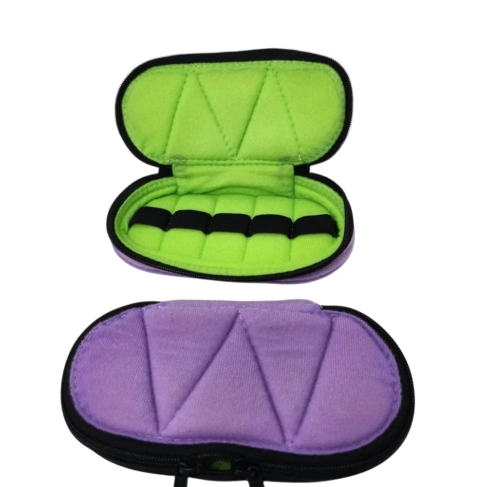 Essential Oil Strorage Travel Zip Cases Padded Lot Of 2